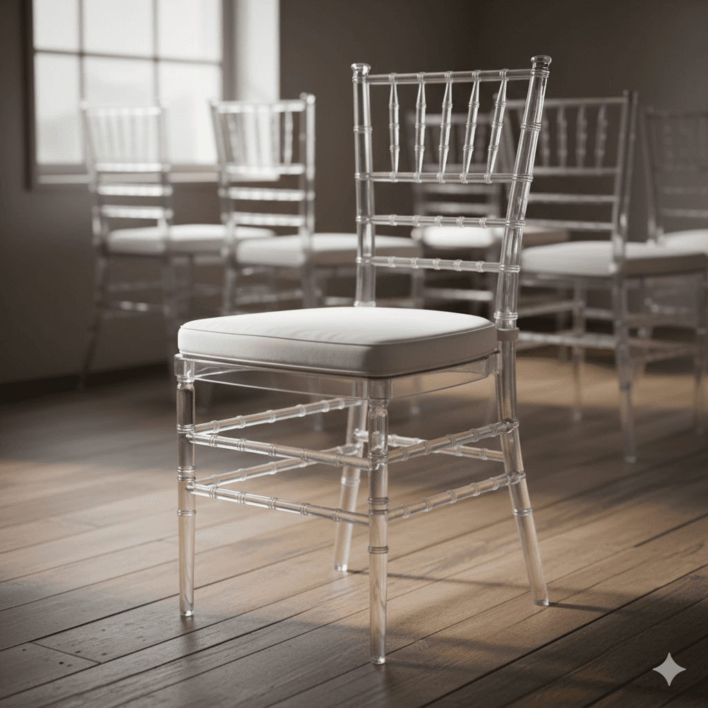 Clear Phoenix/Tiffany Chair
